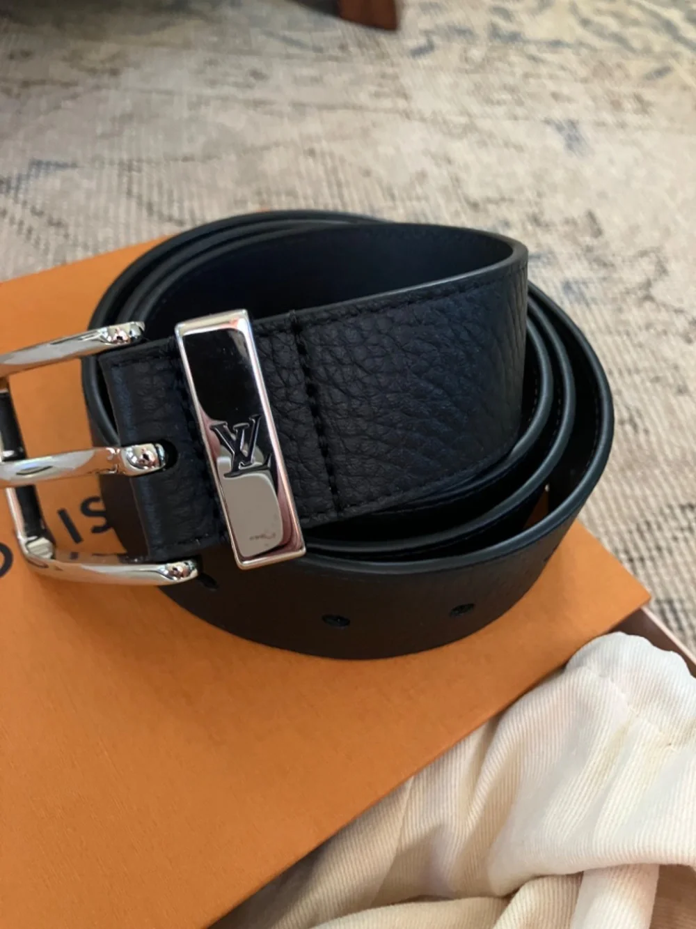 Louis Vuitton Pont Neuf 35mm Belt